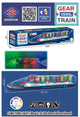 Gear Train - The Colorful Train That Goes Round and Round!