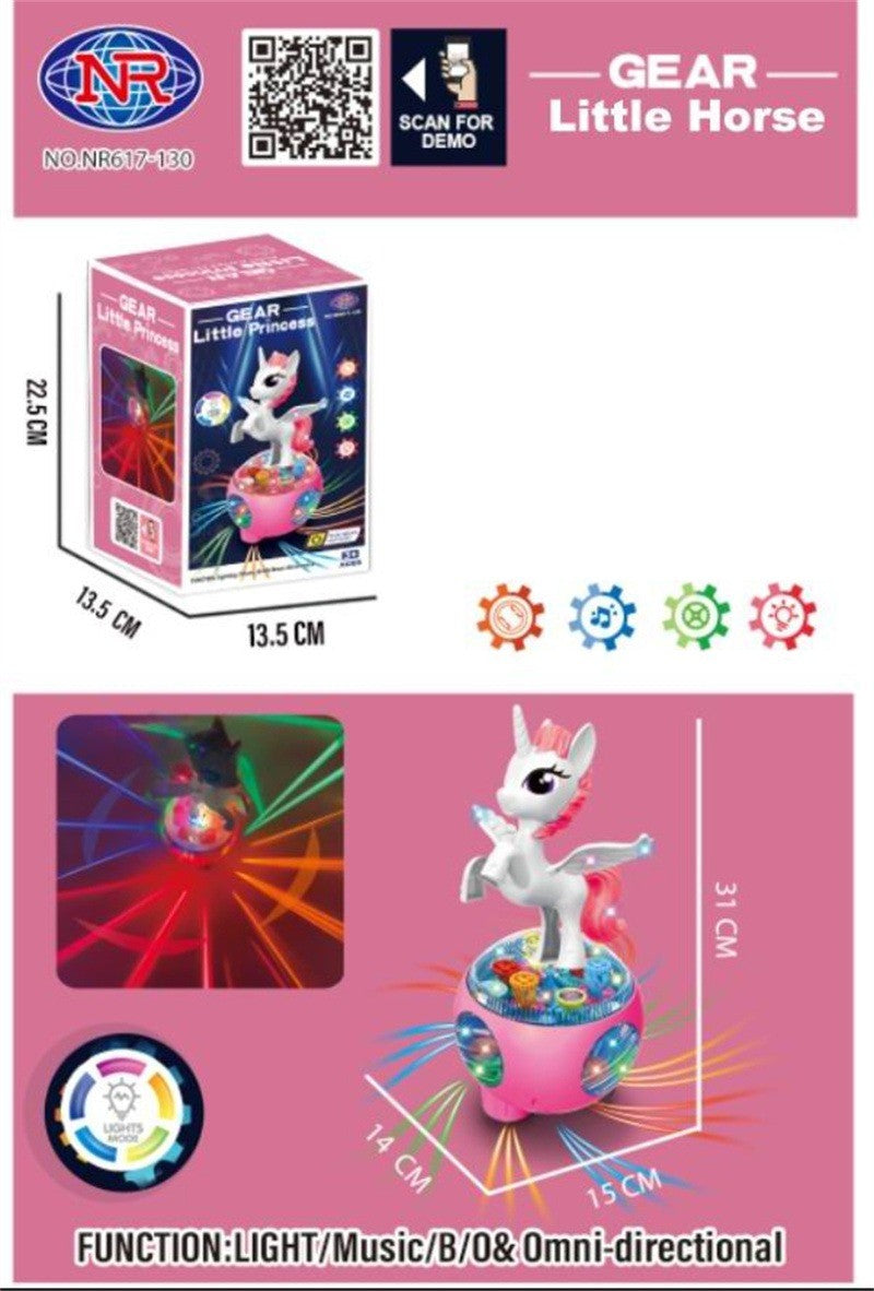 Magical Gear The Unicorn – Light Effects and Music for Imaginative Dreams!